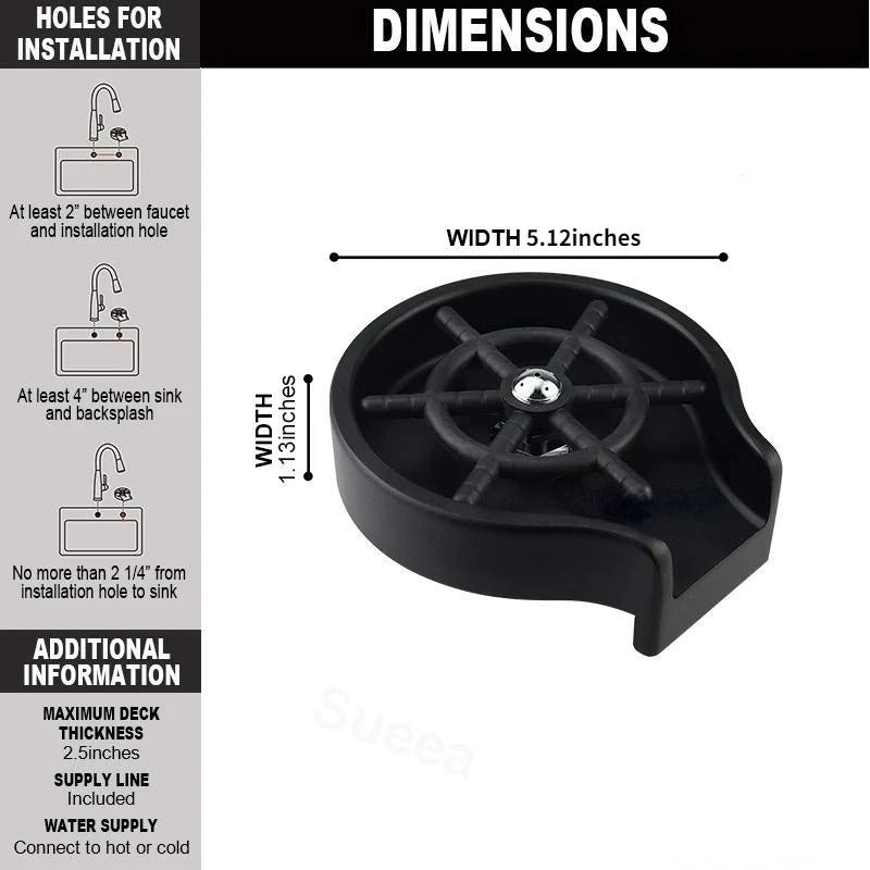 JetRinser™ Automatic Utensil Cleaner