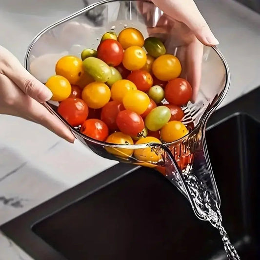 Multi-Purpose Transparent Drain Basket – Buy 1 Get 1 Free