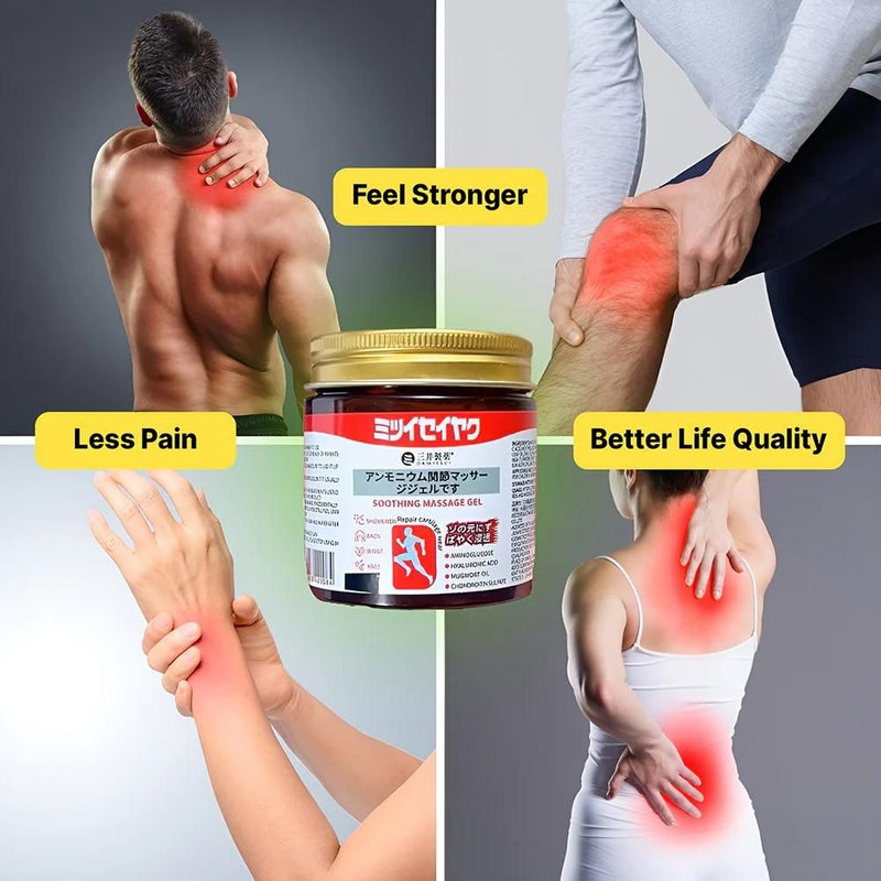 Instant Pain Relief Soothing Massage Gel 2